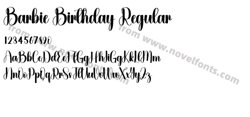 Barbie Birthday RegularPreview