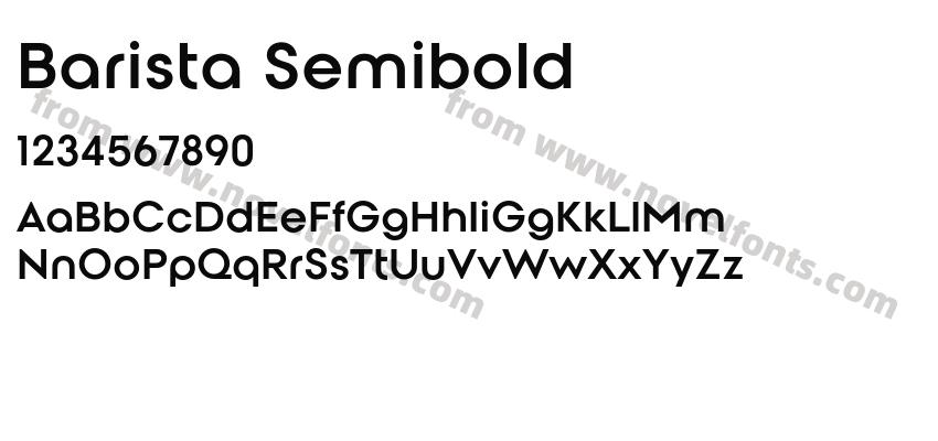 Barista SemiboldPreview