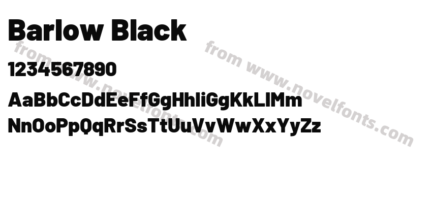 Barlow BlackPreview