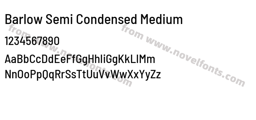 Barlow Semi Condensed MediumPreview