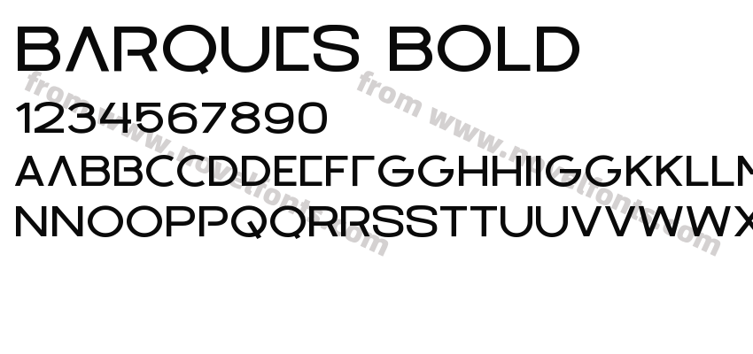 Barques BoldPreview