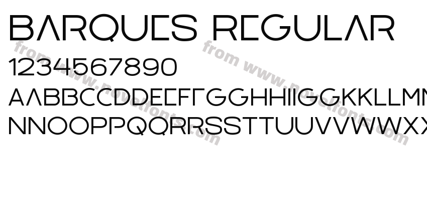 Barques RegularPreview