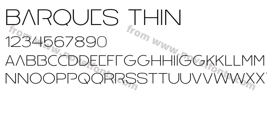 Barques ThinPreview