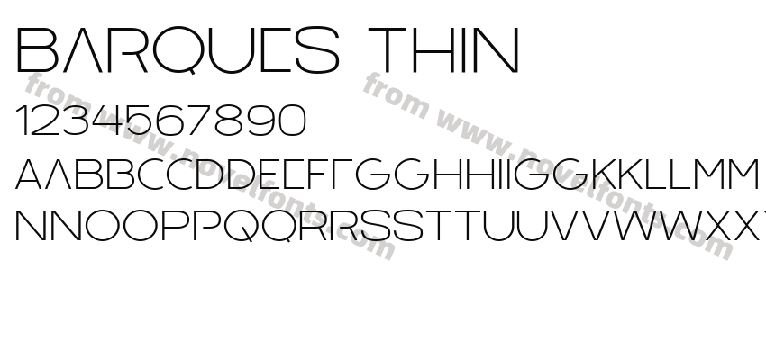 Barques ThinPreview