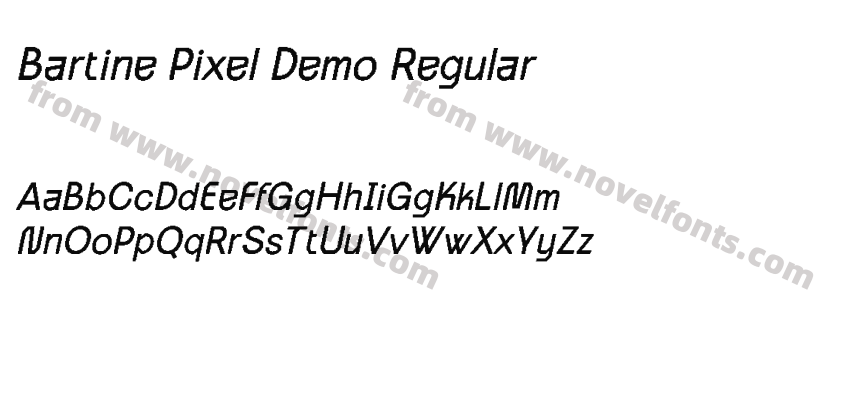 Bartine Pixel Demo RegularPreview