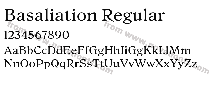 Basaliation RegularPreview