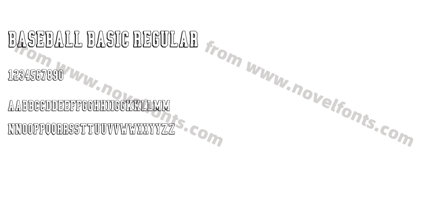 Baseball Basic RegularPreview