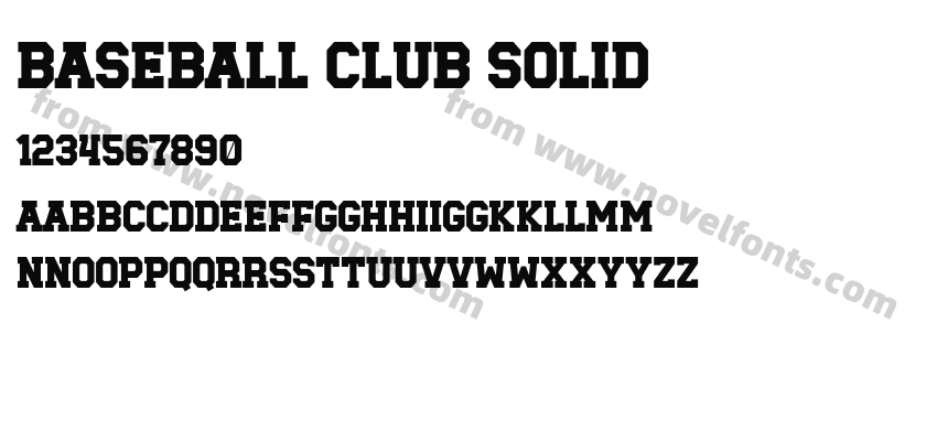 Baseball Club SolidPreview