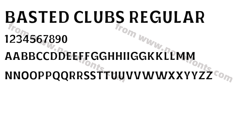 Basted Clubs RegularPreview