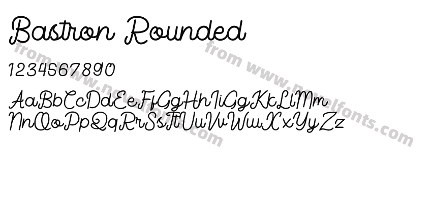 Bastron RoundedPreview