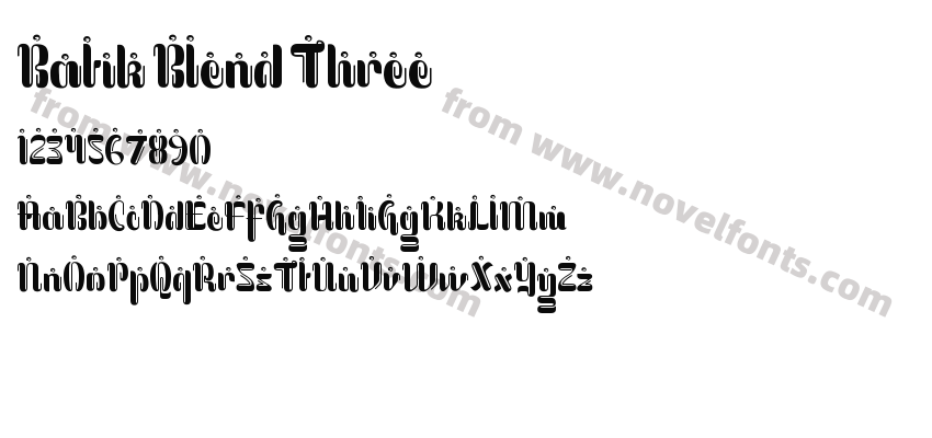 Batik Blend ThreePreview