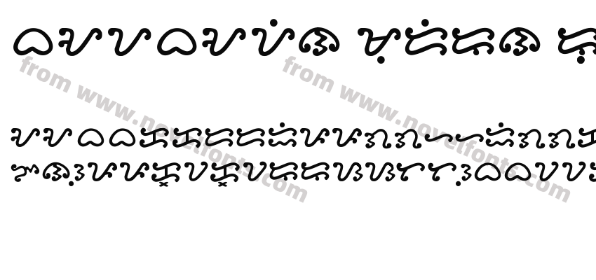 Baybayin Modern RoundPreview