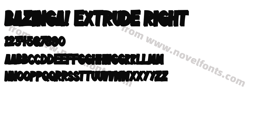 Bazinga! Extrude RightPreview