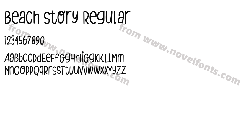 Beach Story RegularPreview