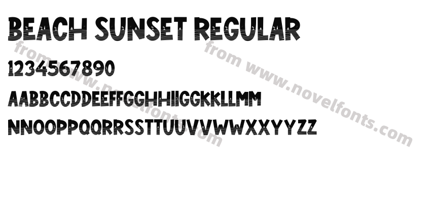 Beach Sunset RegularPreview