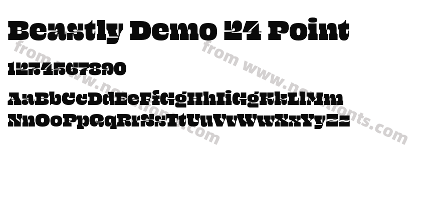 Beastly Demo 24 PointPreview