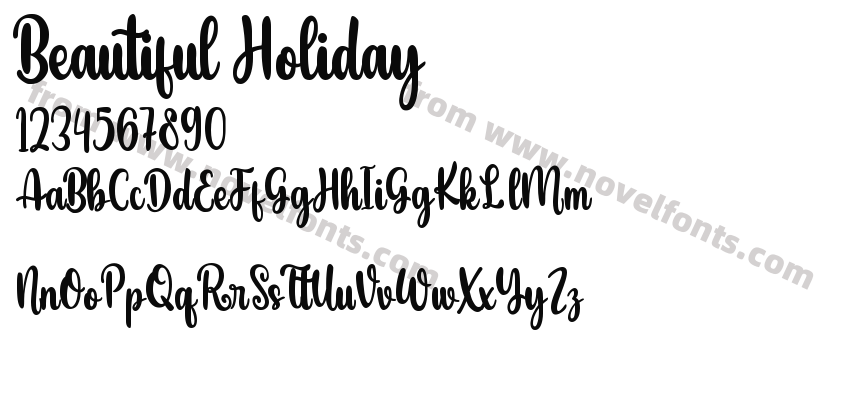 Beautiful HolidayPreview