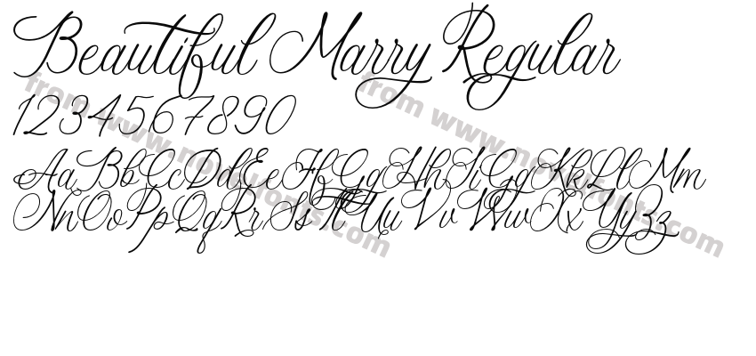 Beautiful Marry RegularPreview
