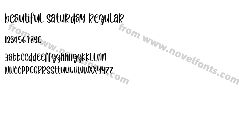 Beautiful Saturday RegularPreview