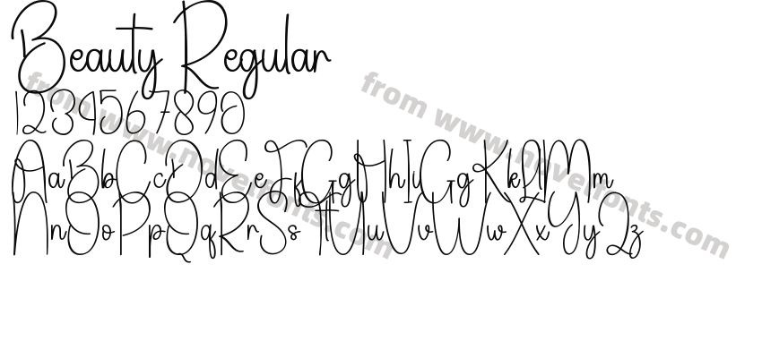 Beauty RegularPreview