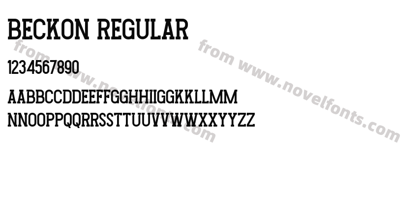 Beckon RegularPreview
