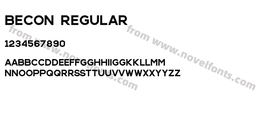 Becon RegularPreview