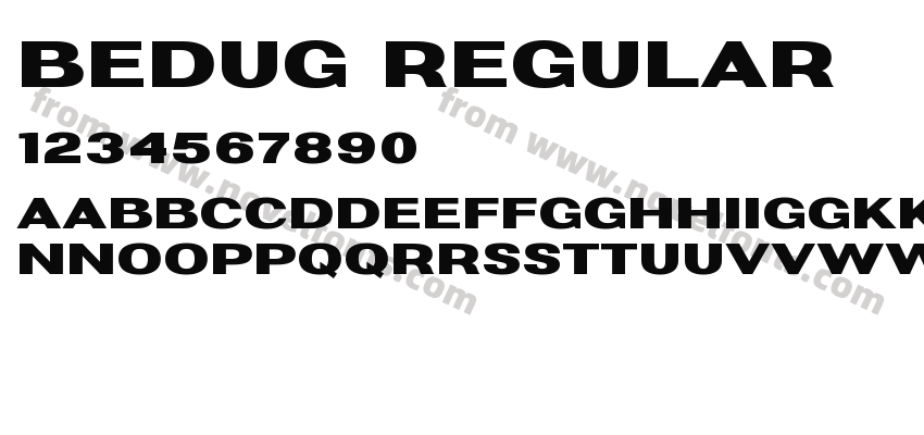 Bedug RegularPreview