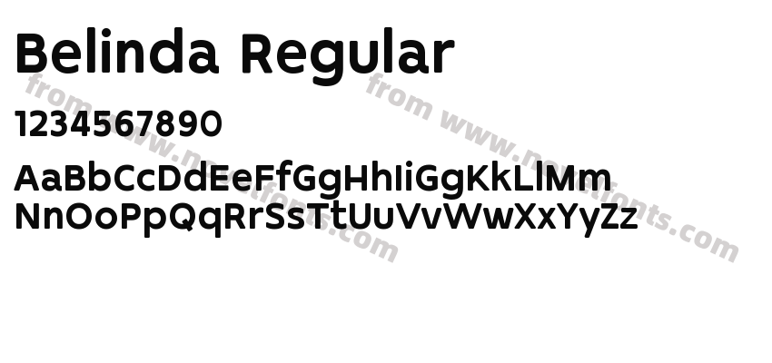 Belinda RegularPreview