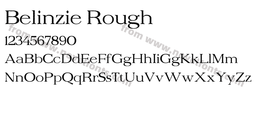Belinzie RoughPreview