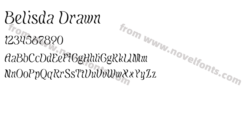 Belisda DrawnPreview