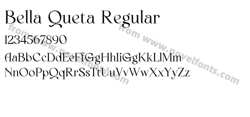 Bella Queta RegularPreview