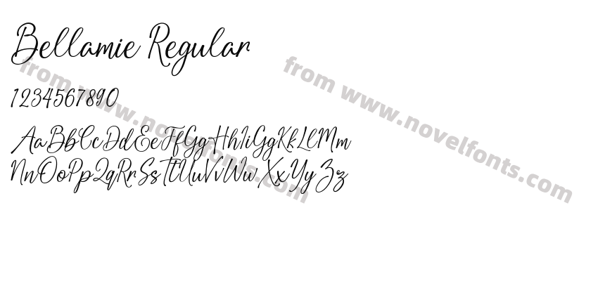 Bellamie RegularPreview
