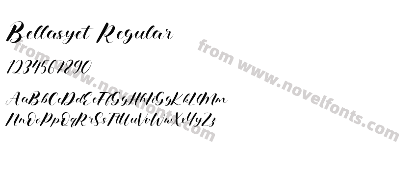 Bellasyet RegularPreview