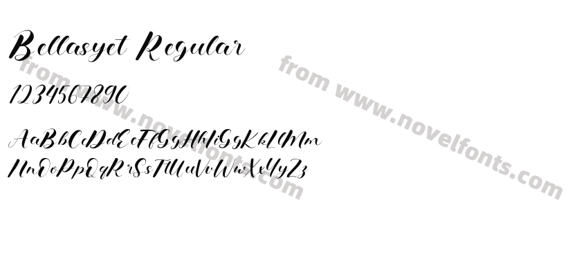 Bellasyet RegularPreview