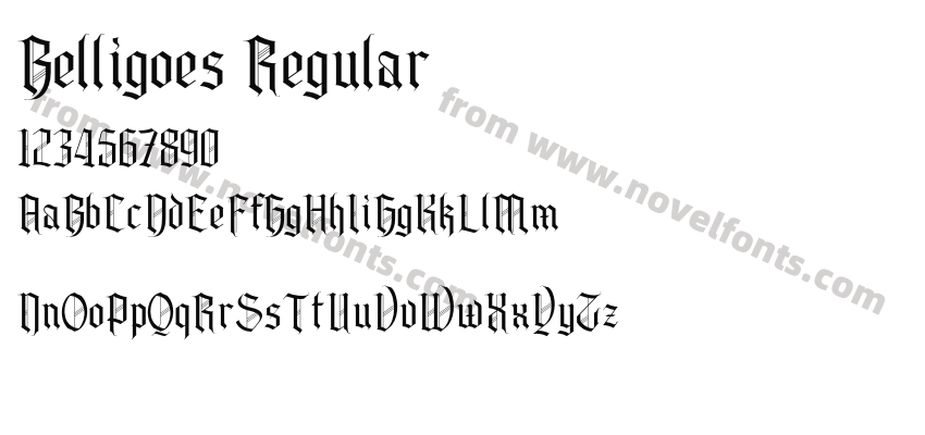 Belligoes RegularPreview