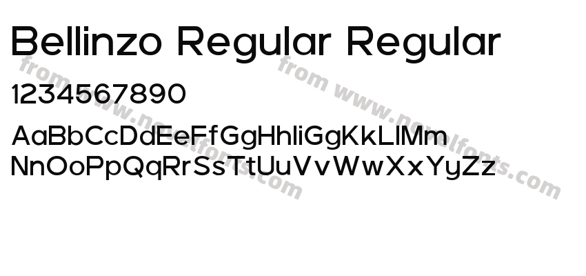 Bellinzo Regular RegularPreview