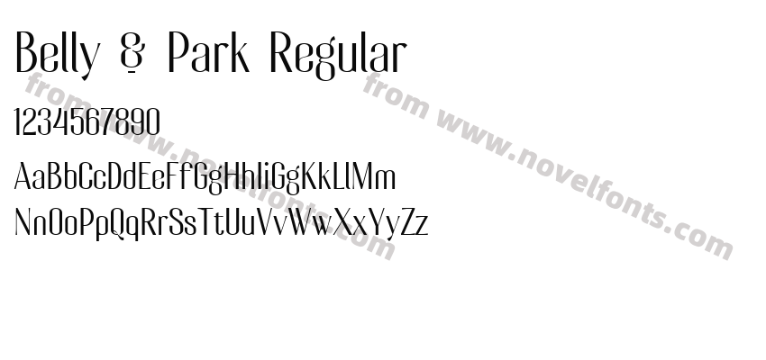 Belly & Park RegularPreview