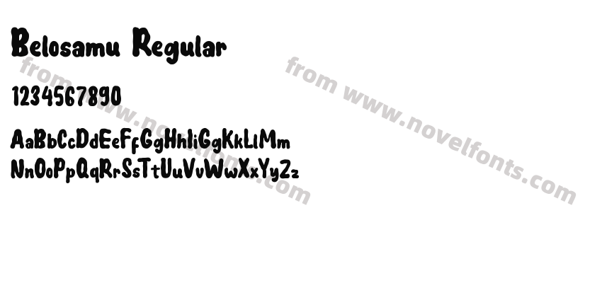 Belosamu RegularPreview