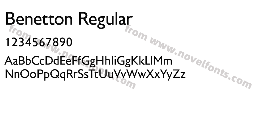 Benetton RegularPreview
