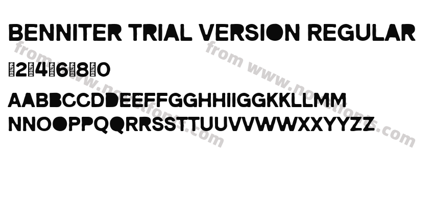 Benniter Trial Version RegularPreview