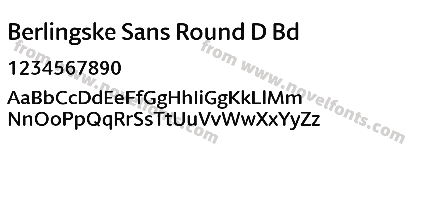 Berlingske Sans Round D BdPreview