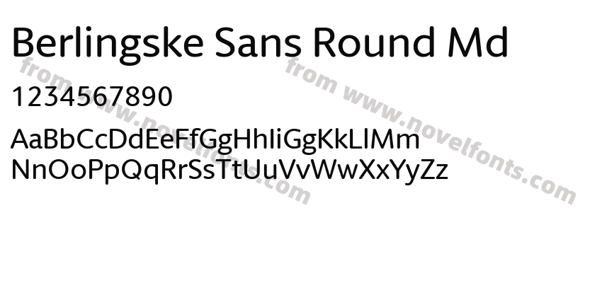 Berlingske Sans Round MdPreview