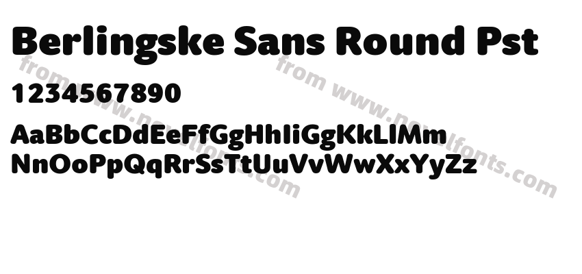 Berlingske Sans Round PstPreview