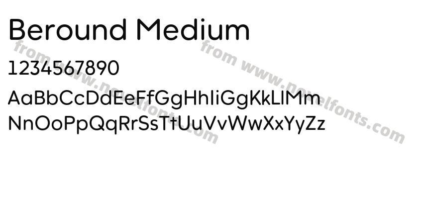 Beround MediumPreview