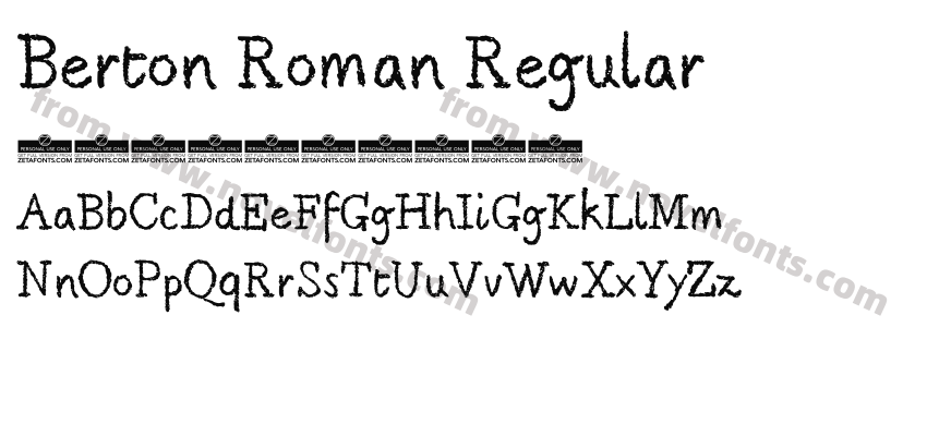 Berton Roman RegularPreview