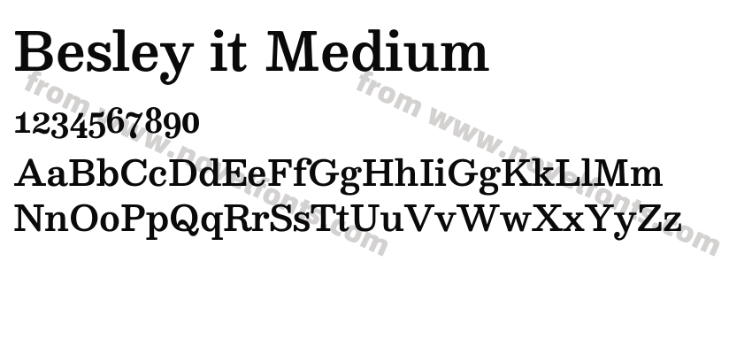 Besley it MediumPreview