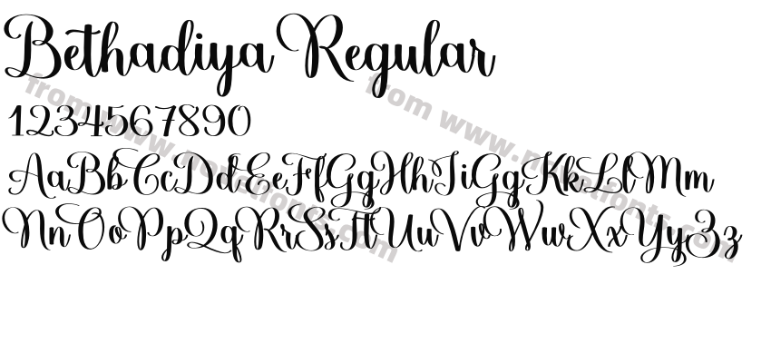 Bethadiya RegularPreview