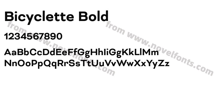 Bicyclette BoldPreview