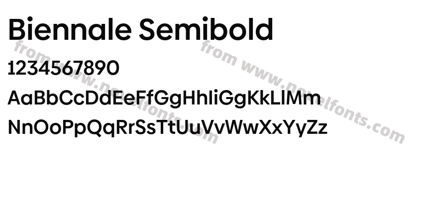 Biennale SemiboldPreview