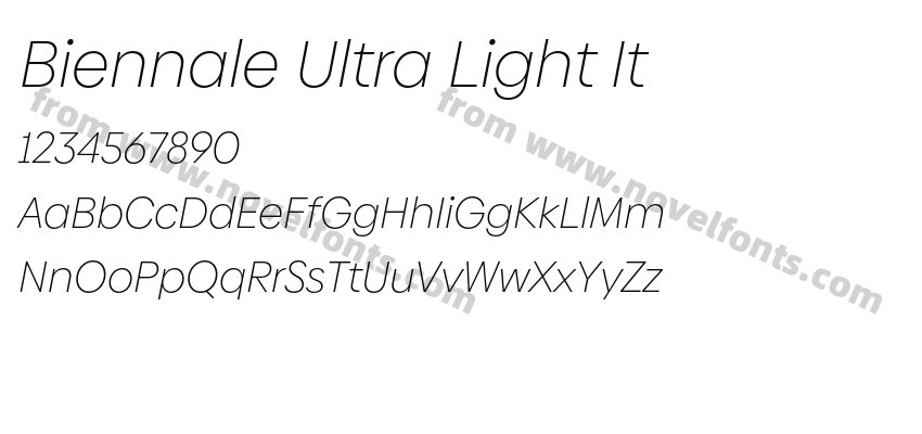 Biennale Ultra Light ItPreview